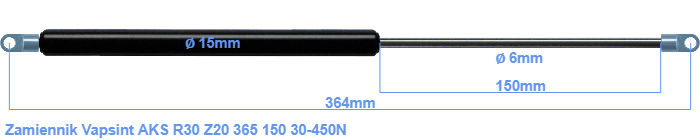 Vapsint AKS R30 Z20 365 150